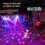 DJ Light with Stand, WorldLite 5-in-1 Party Bar Light Set with Magic Ball, Led Par, Red & Green Pattern, Strobe/UV, Portable Tripod DJ Stage Lighting System for Disco Gig Band Wedding Image 4
