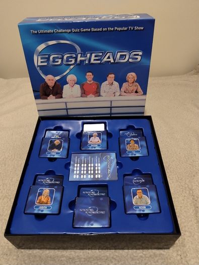 Eggheads Trivia Board Game