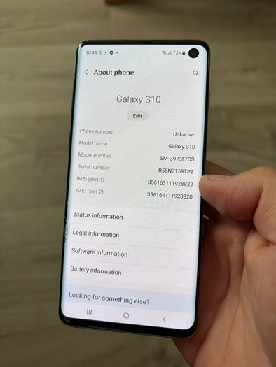 Samsung S10 128gb