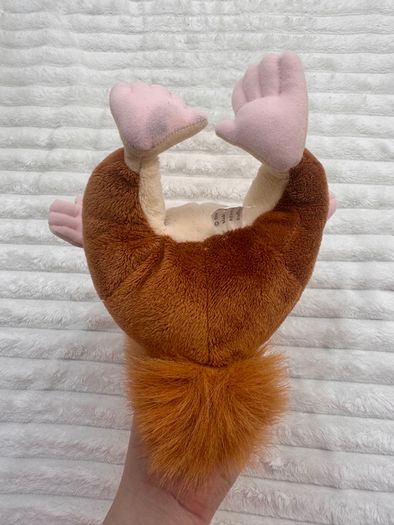 Disney The Wild Benny Squirrel Soft Plush approx. 10" Dirty Damaged Vintage Please see photos