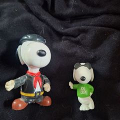 Vintage Collectable Peanuts Snoopy Figures