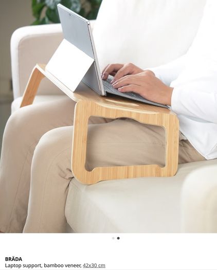 IKEA BRADA Bamboo Laptop Support Stand