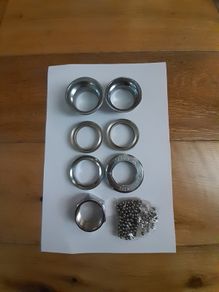 Complete Phillips Chrome Headset + Bearings