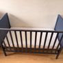 toddlers cot and mattress Image 2