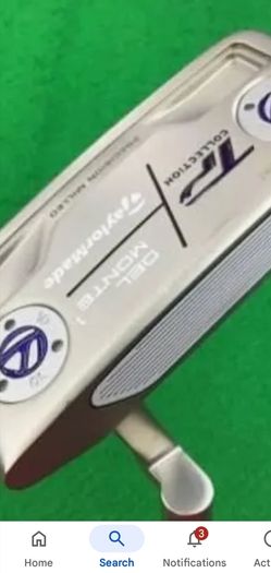 Taylormade Tp Del Monte Double Width Head Putter