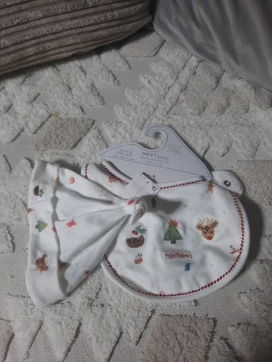 my first Christmas baby set from next
