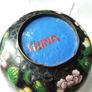 Vintage Chinese Cloisonne and Enamel Collection. Vase, Bowl and Trinket Box Image 5