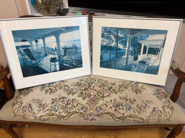 x2 Matching Picture Frames 52x43cm