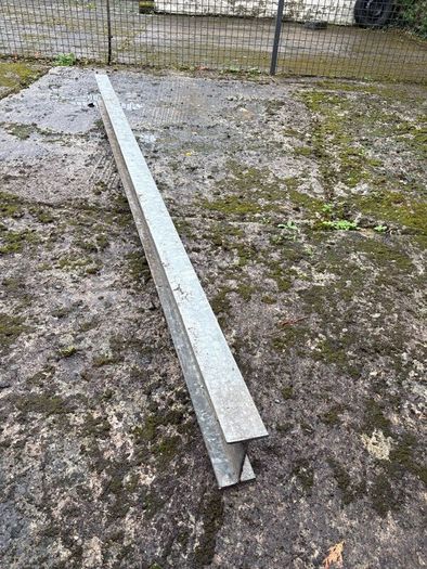 Galvanised girders