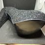 Black Glitter High Heels Image 4