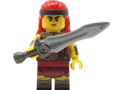 Lego FIERCE BARBARIAN Minifigure Lego Series 25 Lego Minifigure