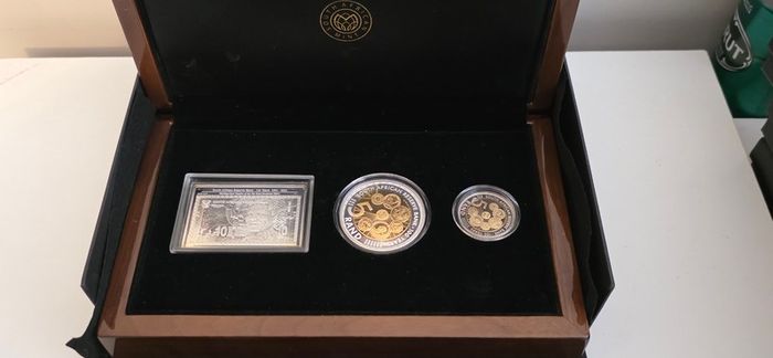 South African Reserve Bank Centenary 1921 to 2021 Proof Silver Coin Set Ltd 3,500