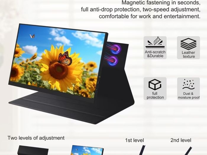 18.5 Inch Portable monitor - Magnetic Case - Price firm