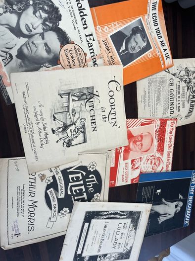 Vintage Sheet music