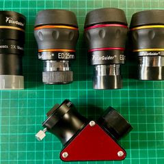 BST StarGuider 1.25" Eyepieces, Barlow, Diagonal