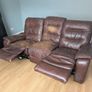 3 seater leather recliner need gone tonight 2 apr Image 10
