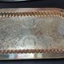 Vintage Silver Plated Butlers Serving Tray Platter Claw Footed 24 inch x 12 inch Leonard English Image 6