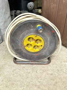 Heavy Duty 65m Extension Cable Reel - High Capacity 2-Core x 4mm2 Flex