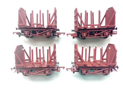 Model Railway  Irish  Timber Wagons