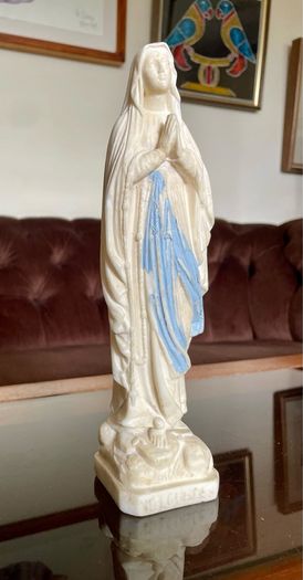 Beautiful Virgin Mary Statue by Dupont France Lourdes Early 20th Century