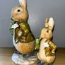 Perfect for Easter - Pair of Beatrix Potter rabbits by Border Fine Arts 2002 Image 4
