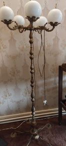Brass Floor Lamp mid century