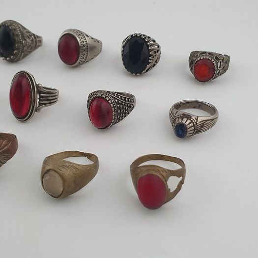 Traditional Brass Old World Treasure Rings 15  Jewellery Pieces