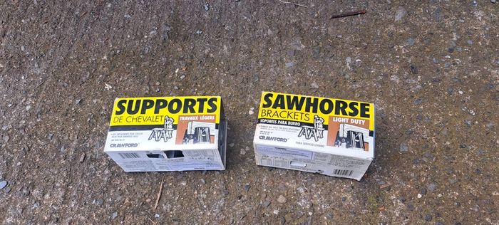 Saw Horse Brackets