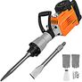 Demolition Jack Multifunctional Rotary Hammer 3600W Ground Breaking Concrete Electric Hammer Tool Impact Drill Image 2