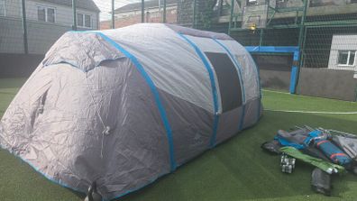 camping complete set up