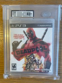 Deadpool PS3 Sealed Graded 85+ UKG. Near Mint+