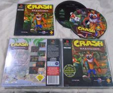 Crash Bandicoot Black Box with demo disc complete