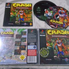 Crash Bandicoot Black Box with demo disc complete