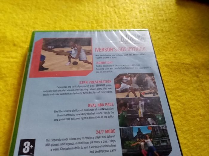 ESPN basquetball basquet ball Xbox Original