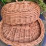 Vintage Wicker Bread Basket Image 6