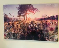 Large canvas picture