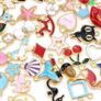 60Pcs Charms for Jewellery Making Assorted Gold Plated Enamel Animal Moon Star Fruit Charm Pendant DIY Necklace Bracelet Earring Crafts (FREE POSTAGE) Image 5