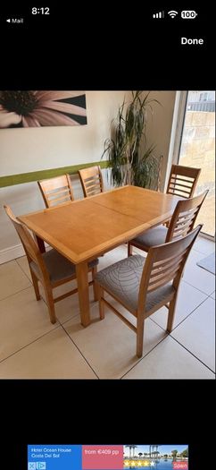 Free beds, Lockers, chest of drawers Table and chairs