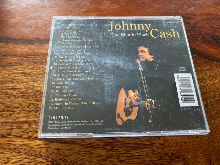 Johnny Cash The Man in Black CD Definitive Collection
