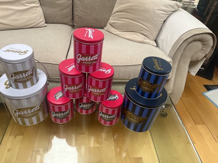 Garrett Popcorn Tins