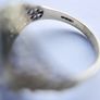 Vintage 9ct Yellow Gold  Hallmarked Gents Oval Shape  Black Onyx Ring size P - 3,6g Image 10