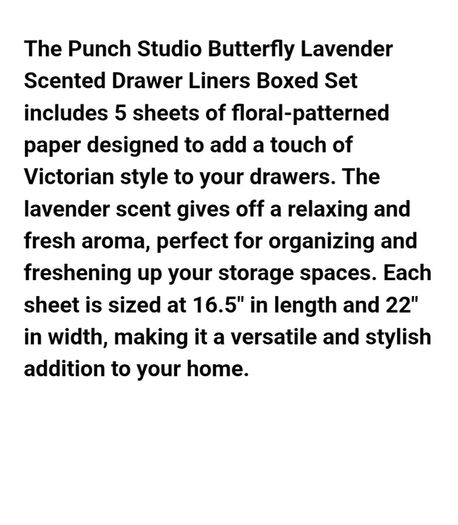 Scented Drawer Liners (5)