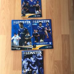 Leinster Rugby Programmes