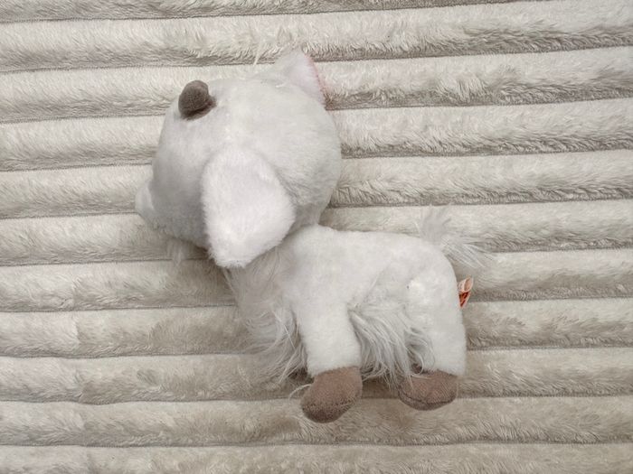 Despicable Me 3 Lucky The Unigoat (Goat) Soft Plush Toy Posh Paws approx. 18 cm. Used Please see photos