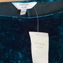 Joanna Hope ladies teal crushed velvet dress Image 5