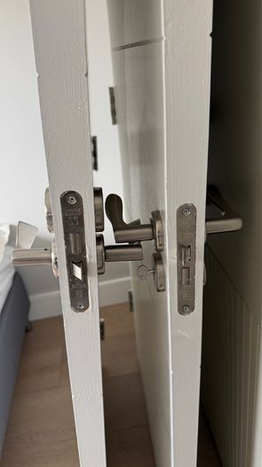 White internal doors