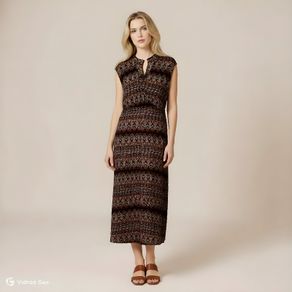 Astec design maxi dress