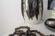 Long chipped beads Tiger Eye stone