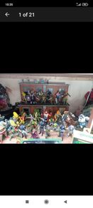 Neca TMNT collection with neca diorama
