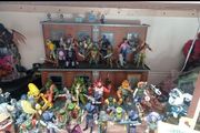 Neca TMNT collection with neca diorama